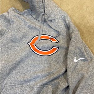 Never worn Chicago bears Nike hoodie
